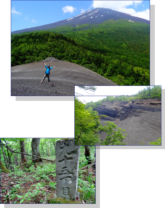 『小富士・グランドキャニオン ・・・大自然の驚異と自然豊かな東麓の森を歩く』イメージ